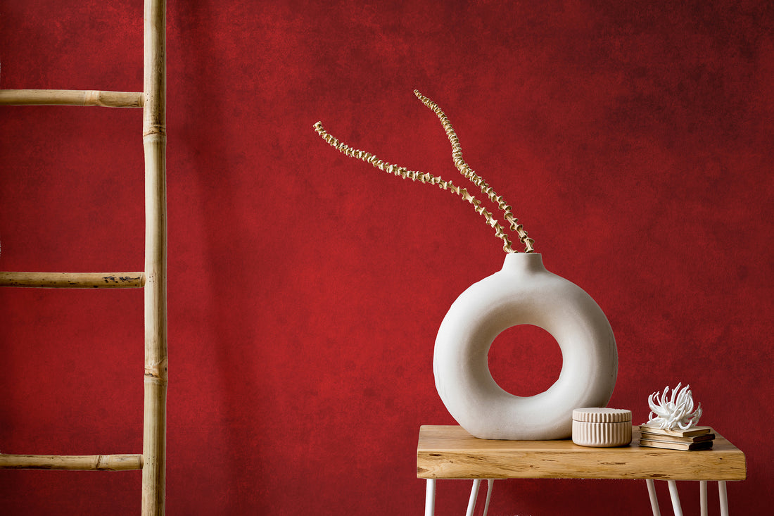 Use in your home: Choosing Red Wallpaper &amp; Decor For your Room's Designs