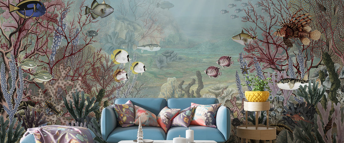 Experience Marine Beauty with Underwater Wallpaper