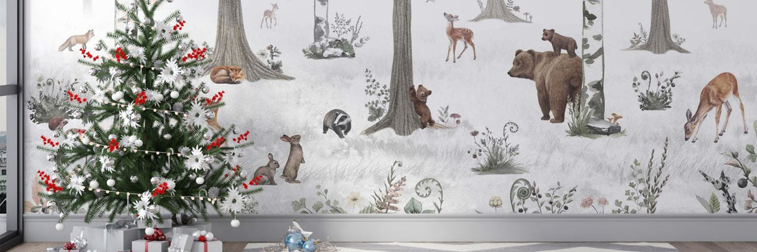 Sparkling Christmas Wallpaper Ideas to Brighten Up Your Holiday Decor