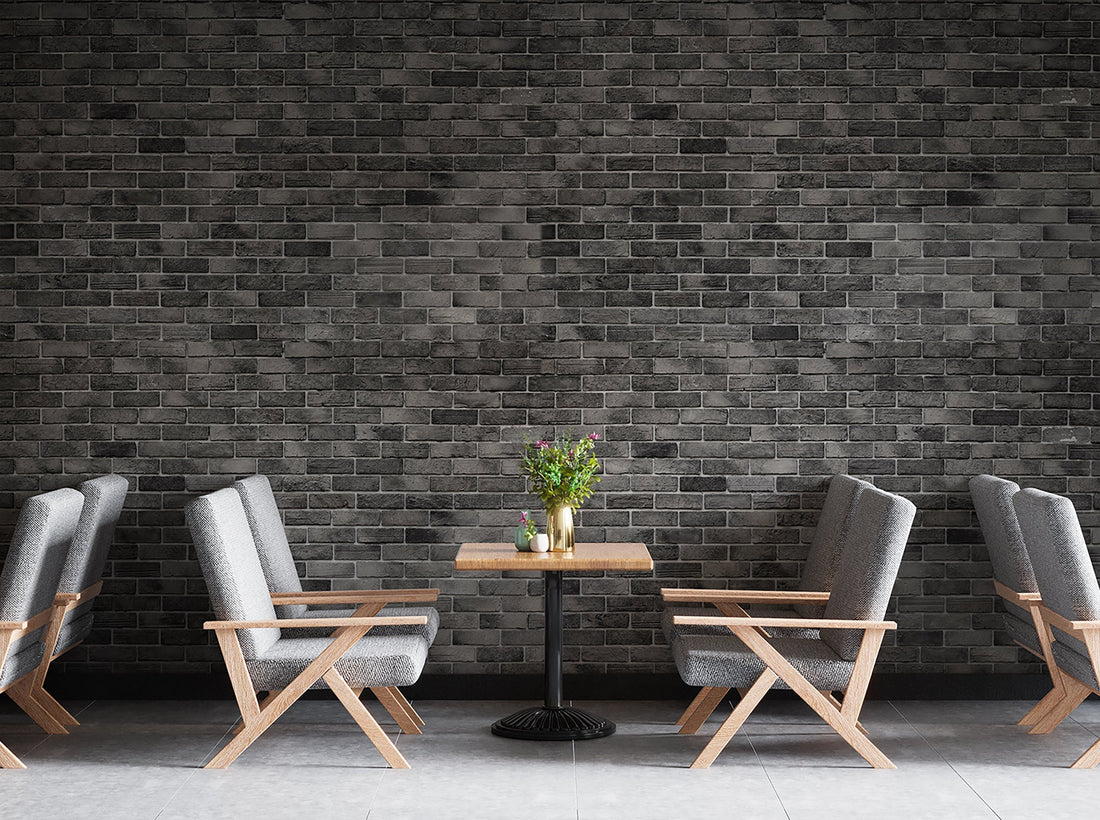 6 Brick wallpaper to Boost your dining room area