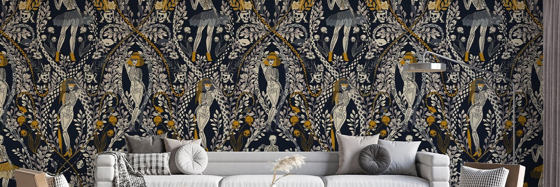 Nightmare Walls: How to Create a Halloween-Themed Interior with Chilling Wallpaper