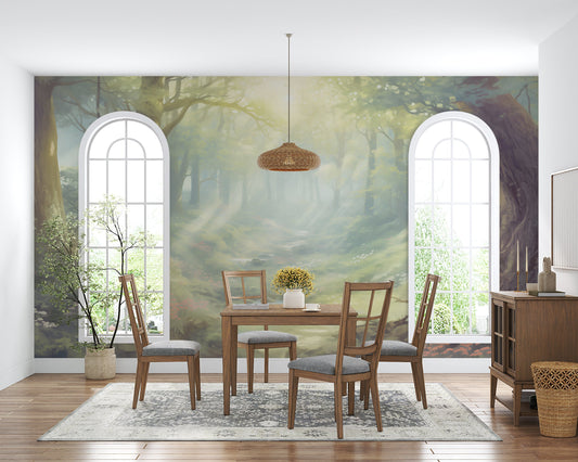 Dining Room Wallpaper Designs to Brighten Up Your Meal Space