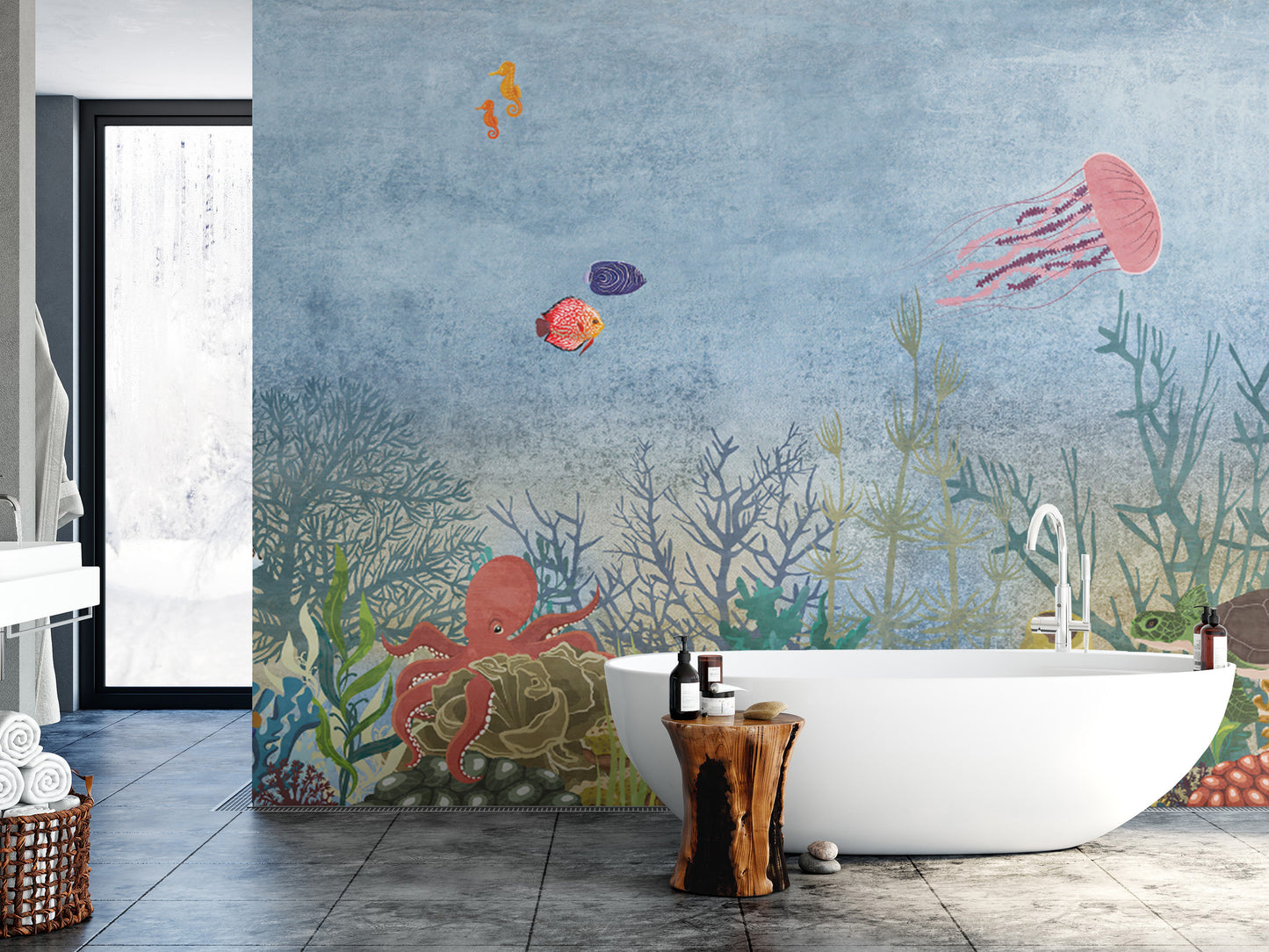 Marine Life Underwater Wallpaper Mural