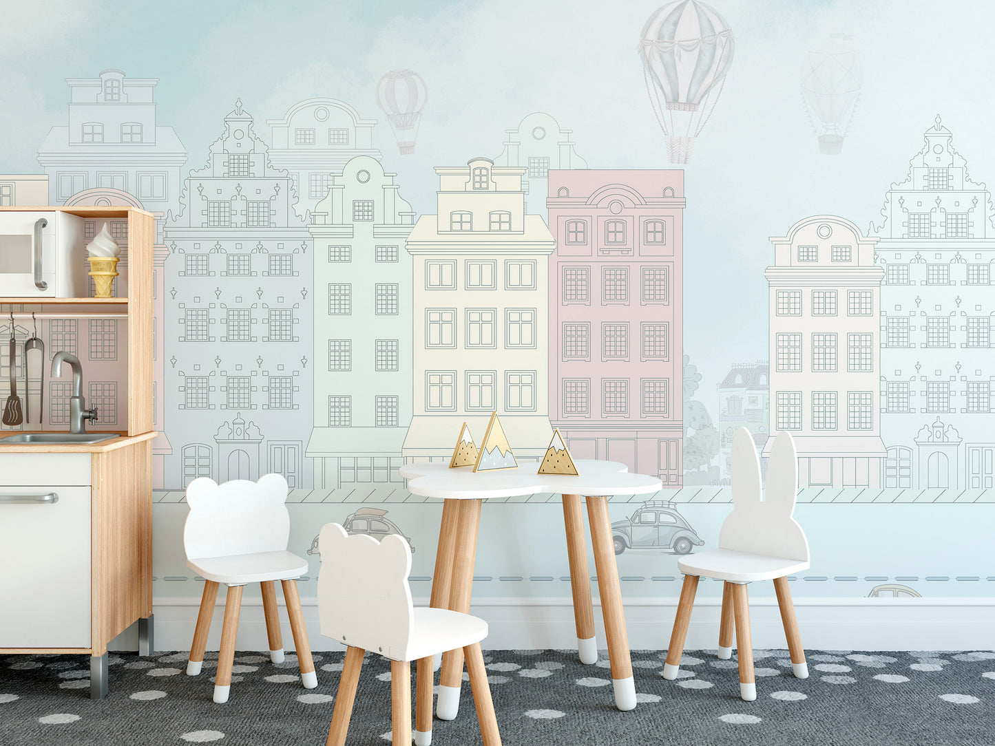 Vintage Boulevard Wallpaper Mural