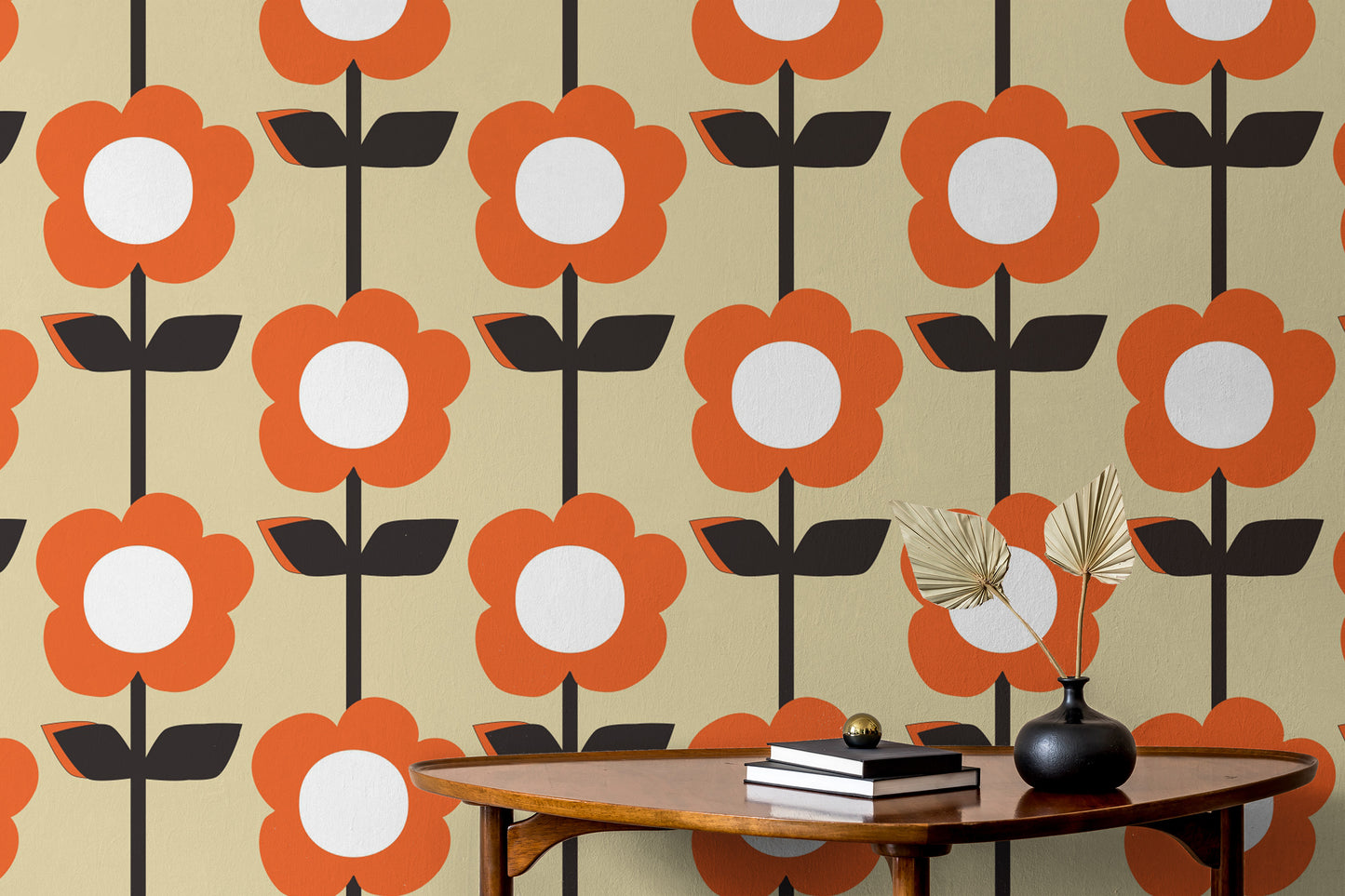 Floral Design Pearl Wallpaper - floral elegance for walls