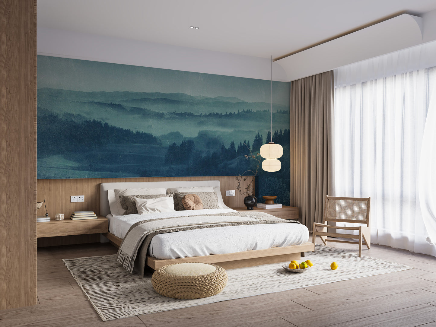 Twilight Landscape Wallpaper Mural