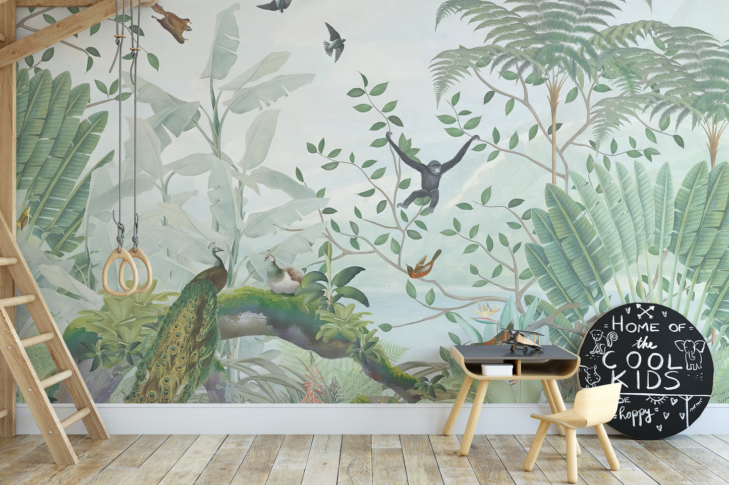 Tropical Paradise Mural Wallpaper