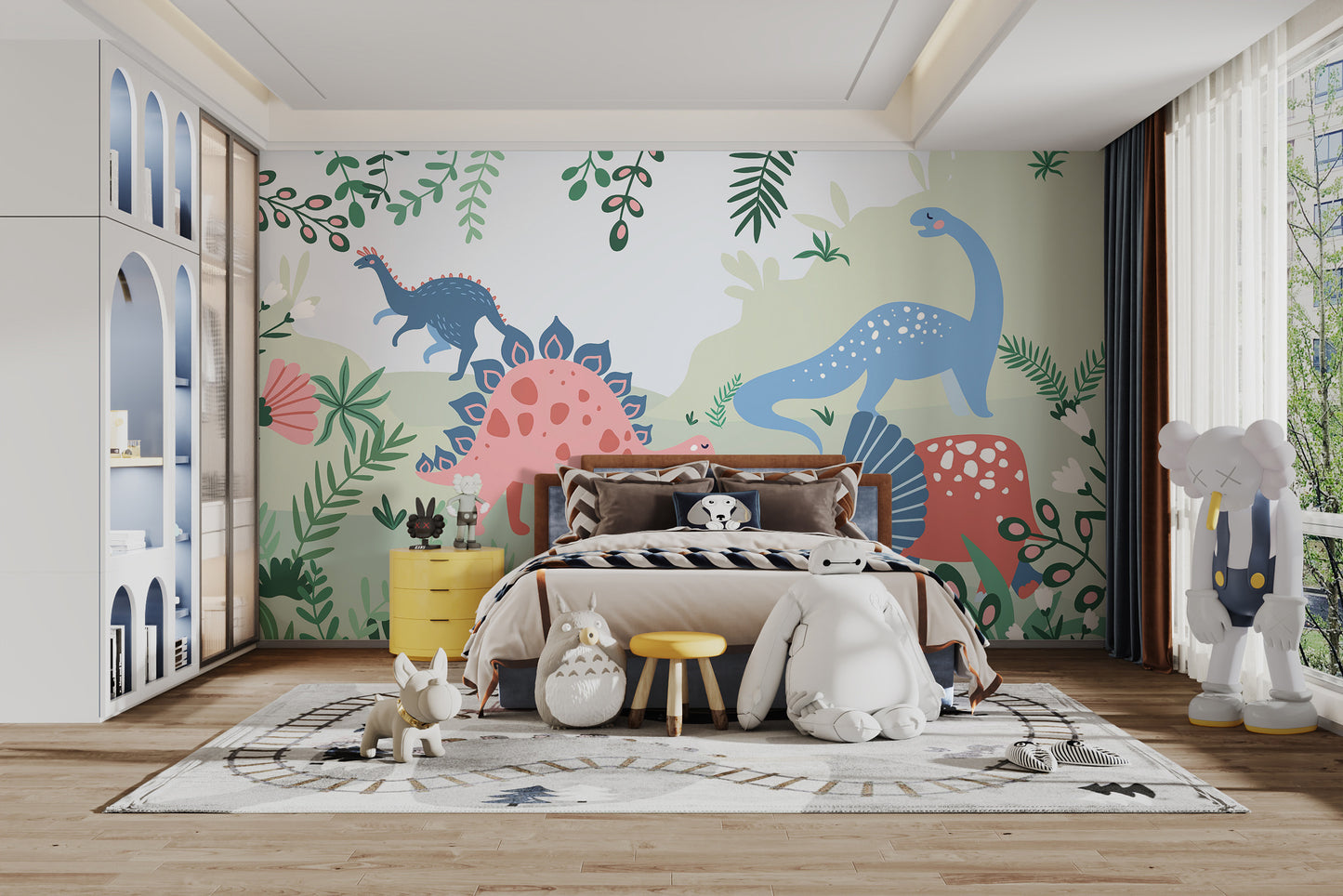 Kids Dinosaur Wallpaper Mural