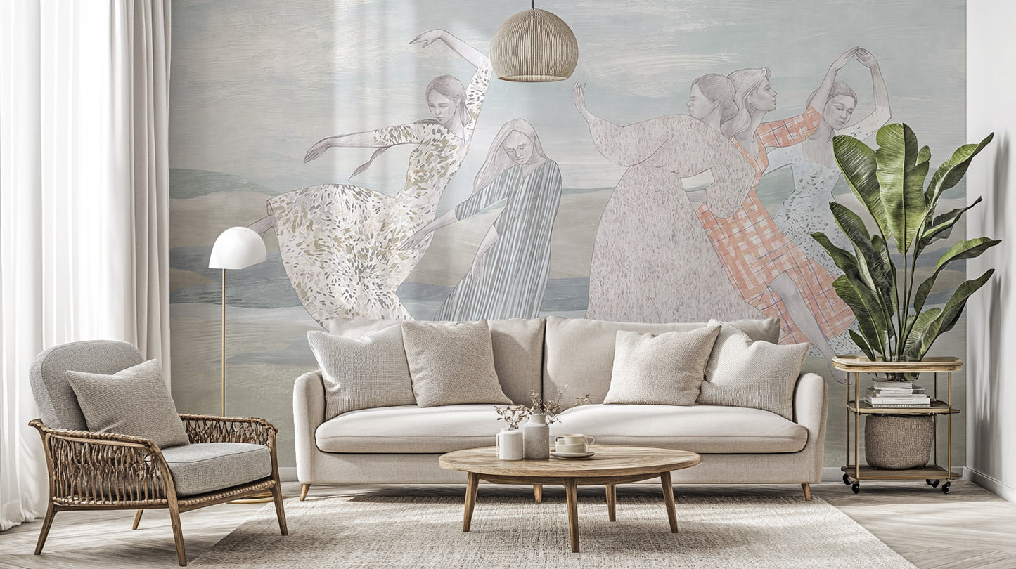 Balletic Bliss Wall Mural