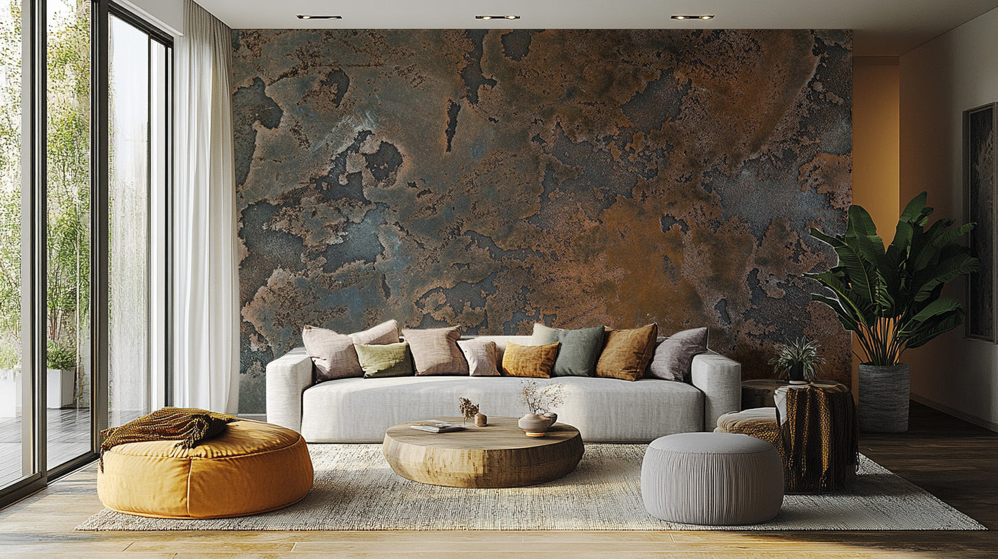 Rusty Metal Wallpaper Mural