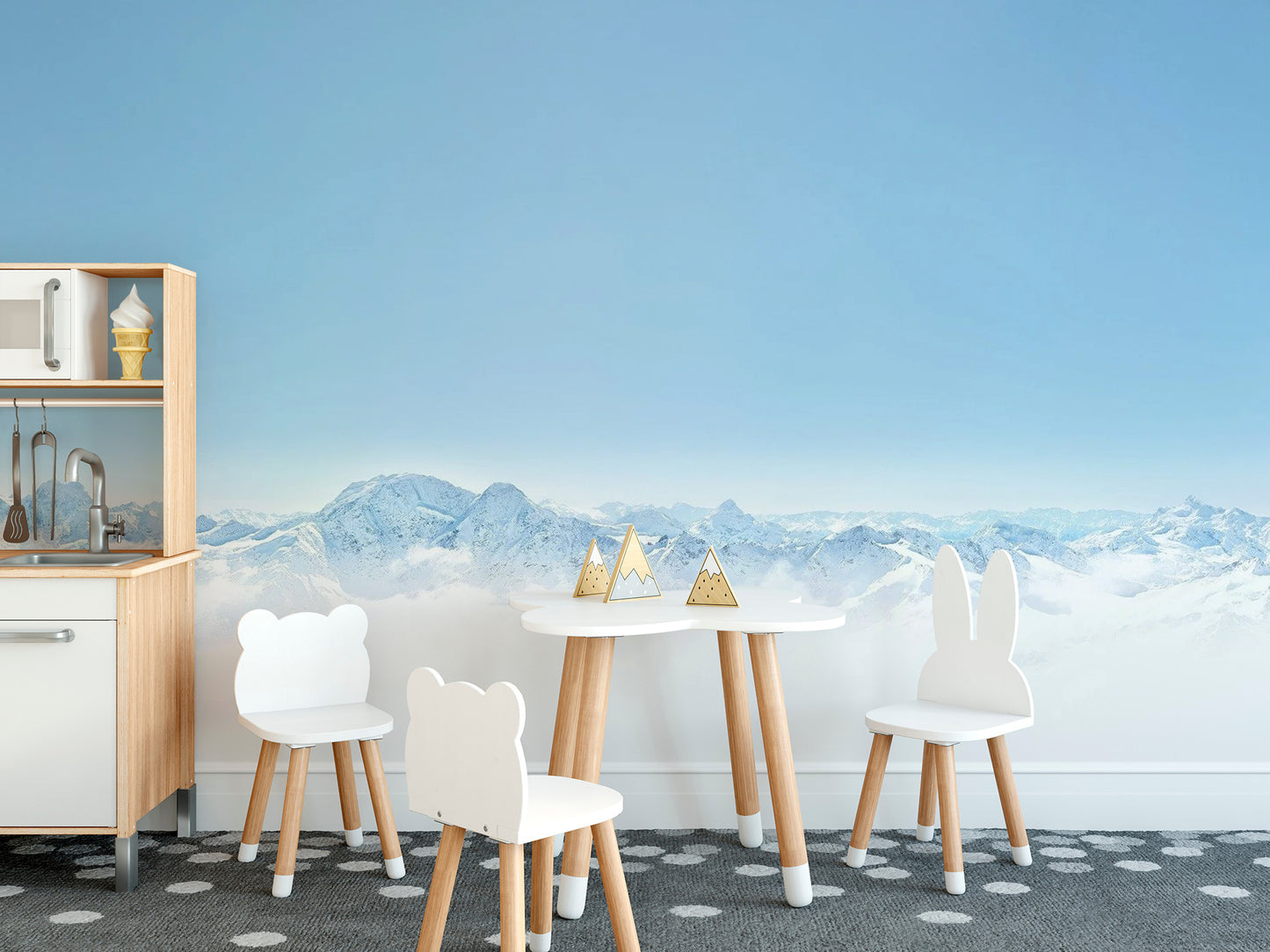 Winter Mountain Wallpaper Mural