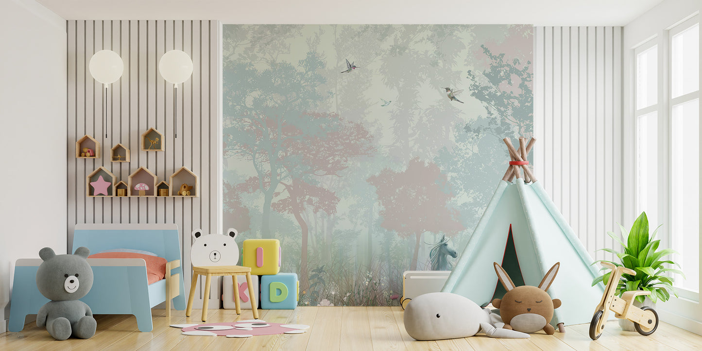 Fairy Forest Kids Wallpaper