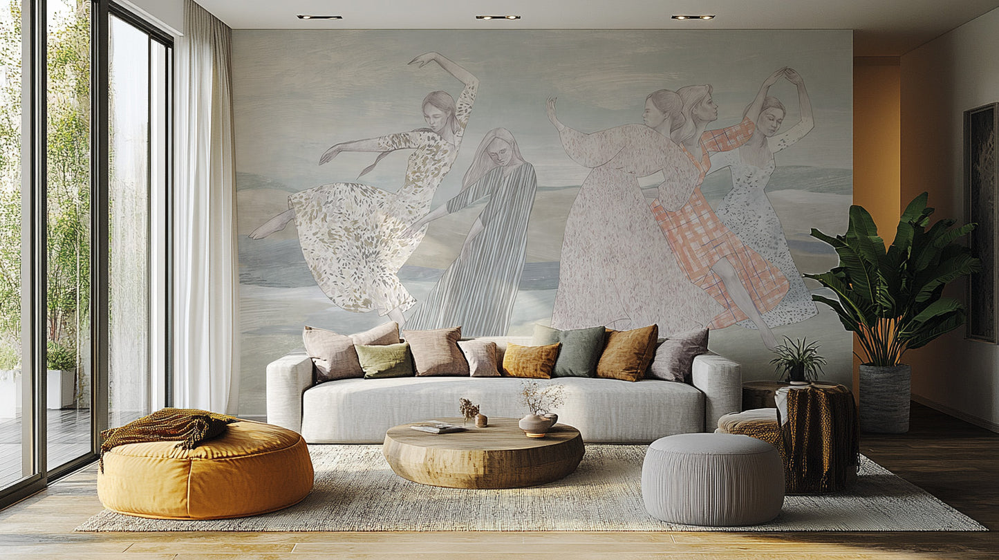 Balletic Bliss Wall Mural