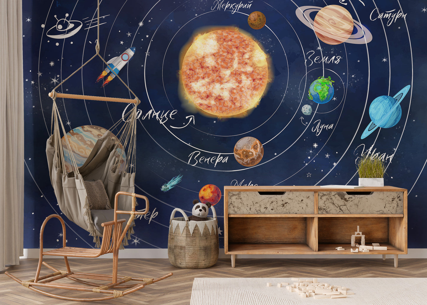 Stellar Orbit Wall Mural