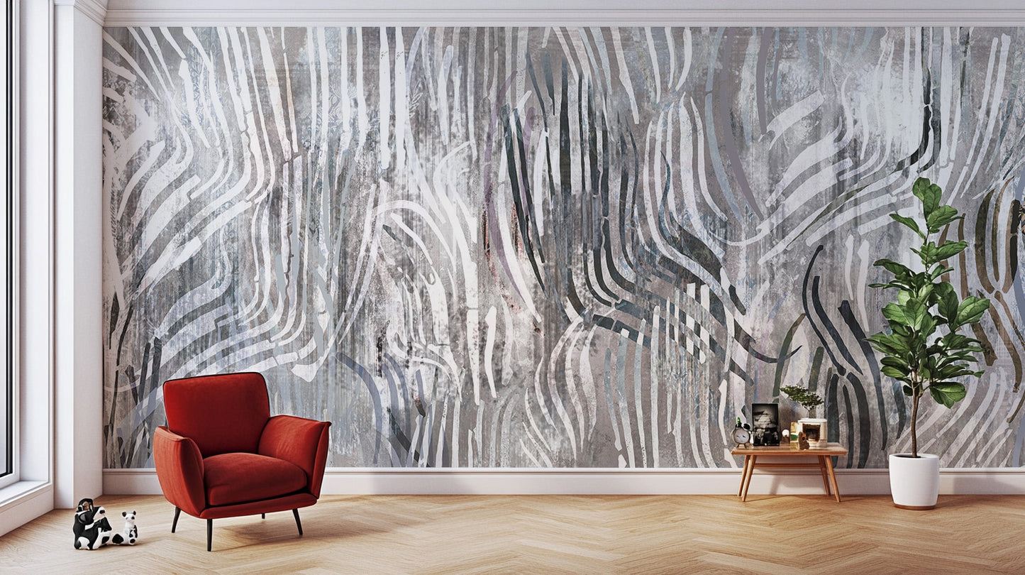 Modern Abstract Wallpaper Mural