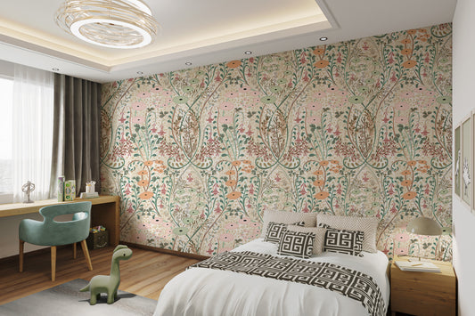 Enchanted Garden Aromatic Wallpaper Mural
