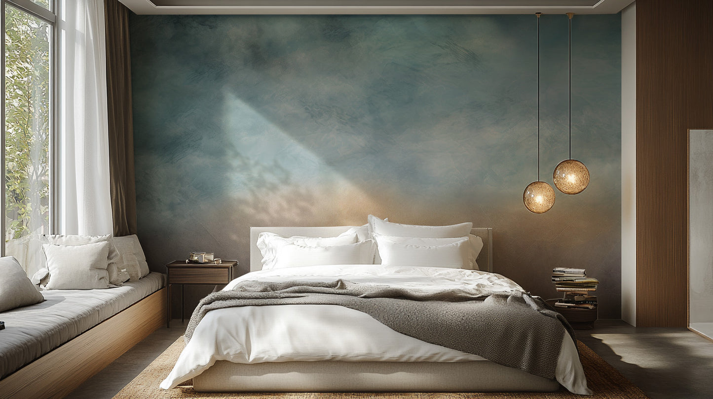 Ombre Cloud Wall Mural