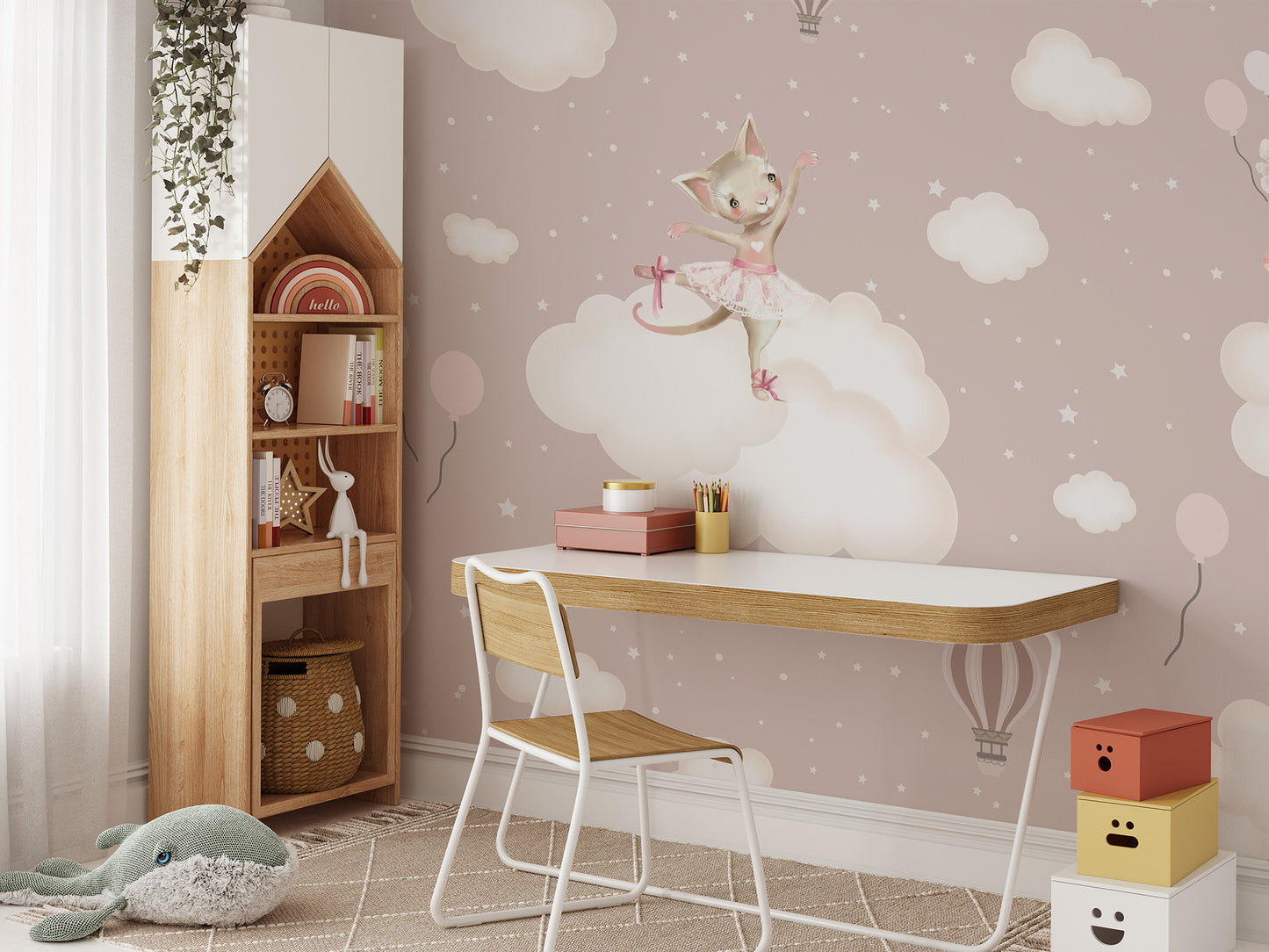 Enchanted Clouds Wall Mural