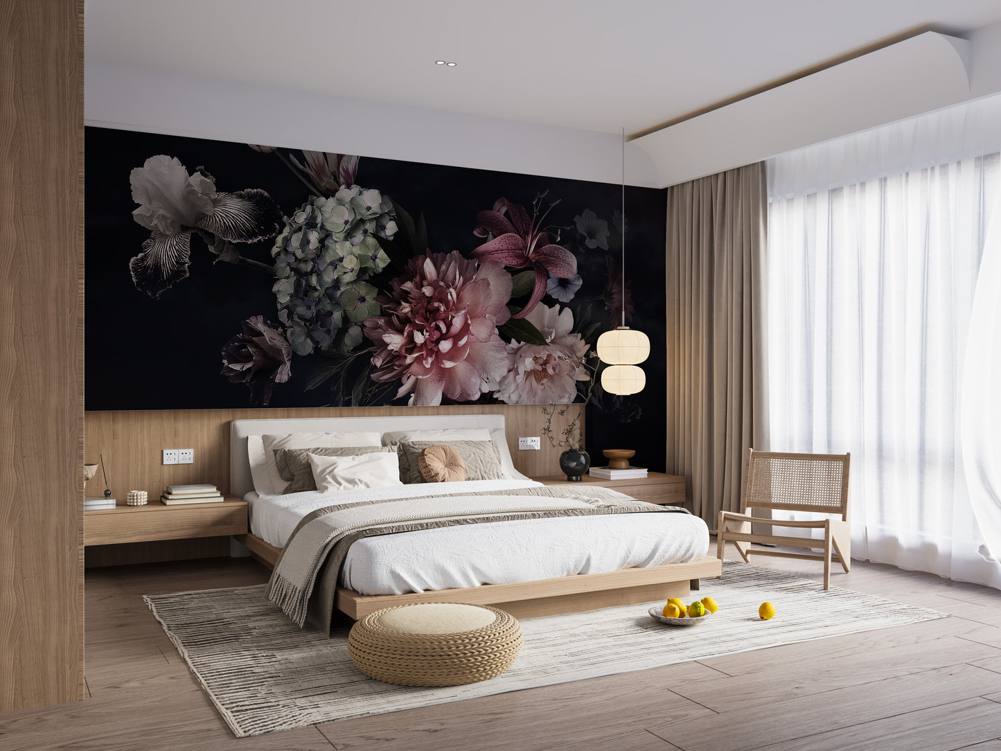 Floral Vase Wallpaper Murals