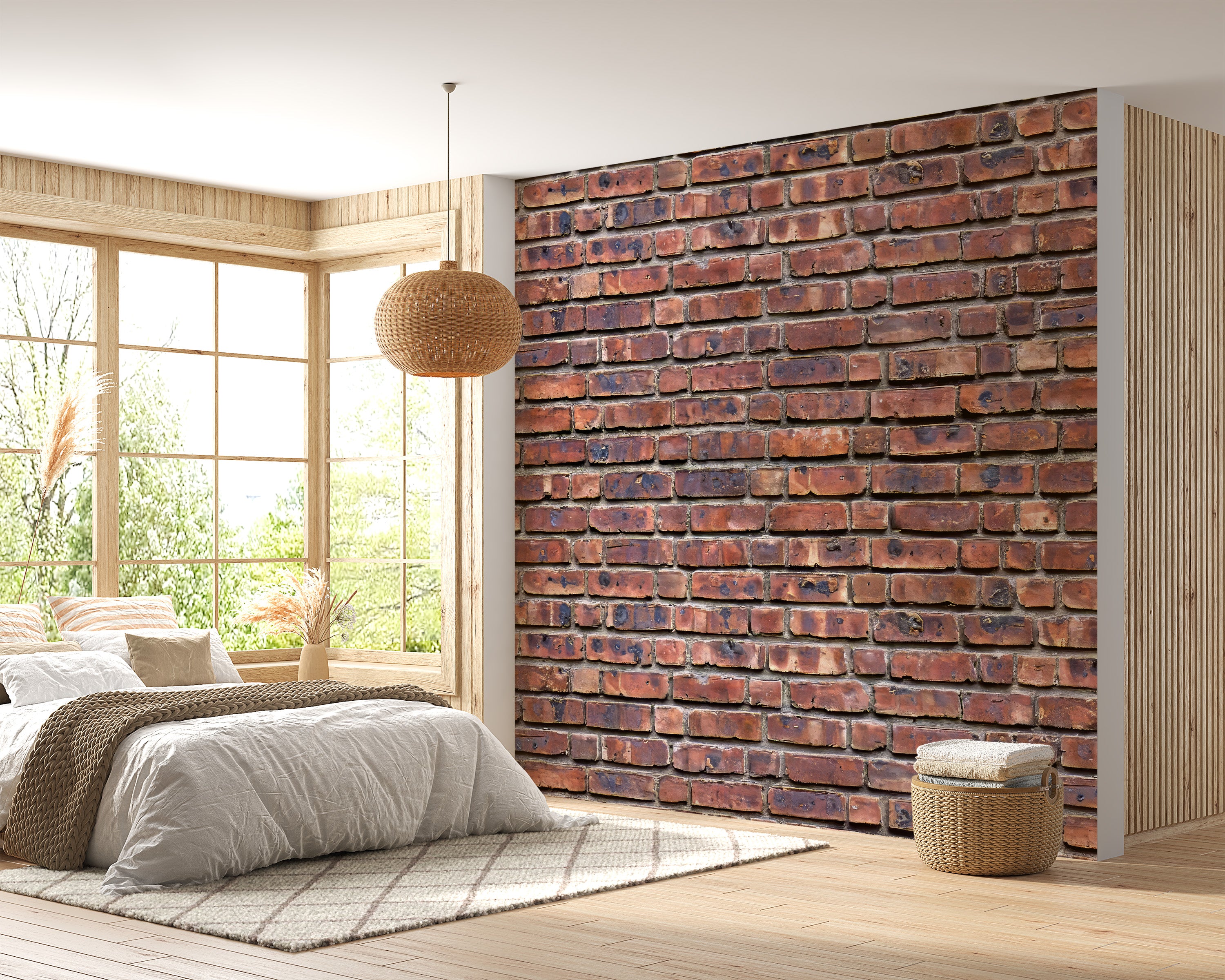 Heritage brickwork wallpaper for walls