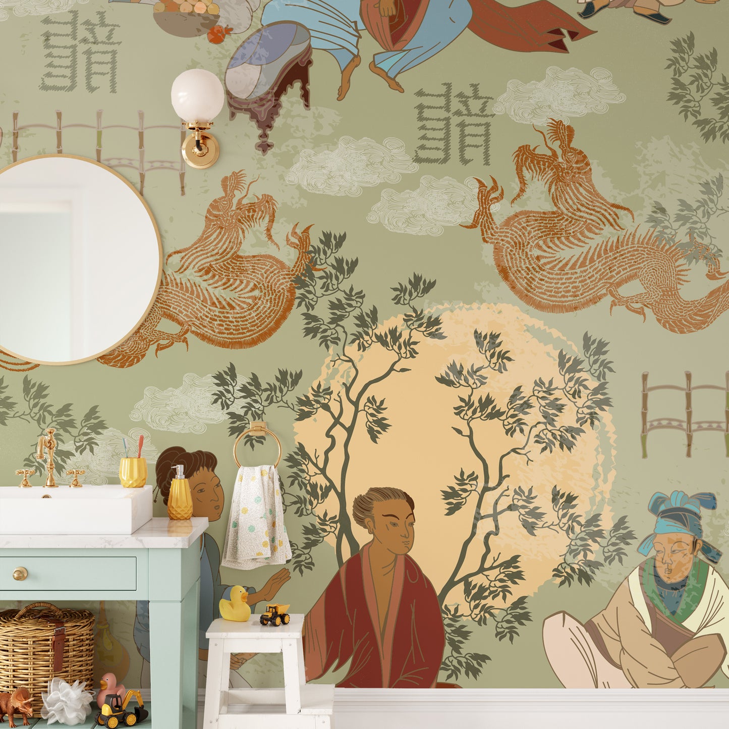 Ancient Chinese Tea Ceremony Wallpaper