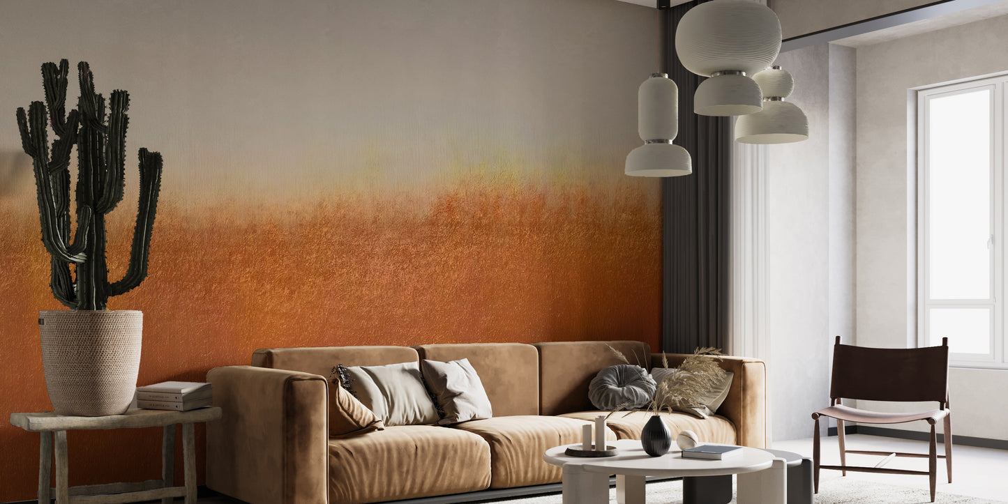 Rustic Orange Wallpaper for Walls