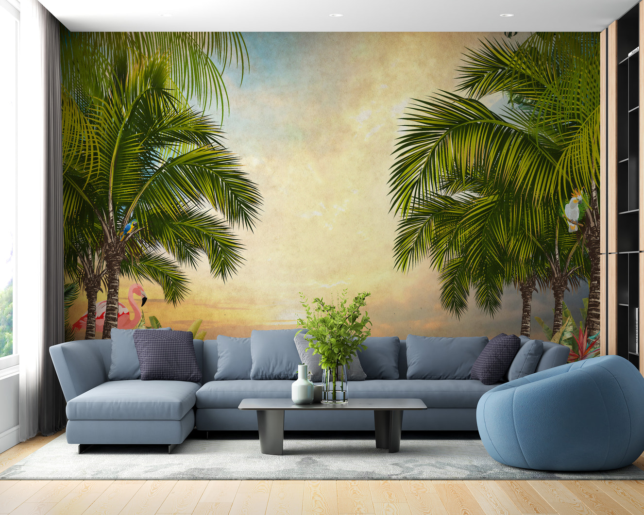 Lavish Sunset Wallpaper Mural
