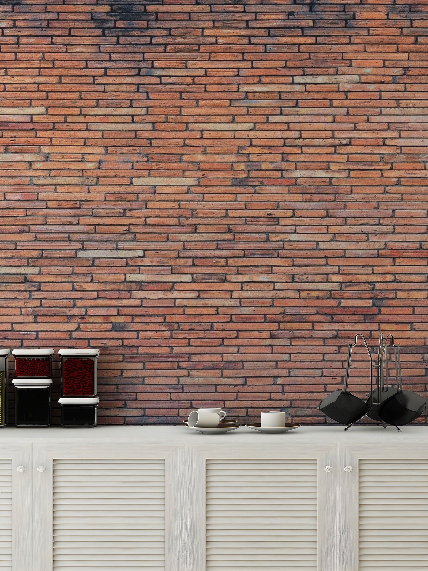 Red Brick Wallpaper Mural