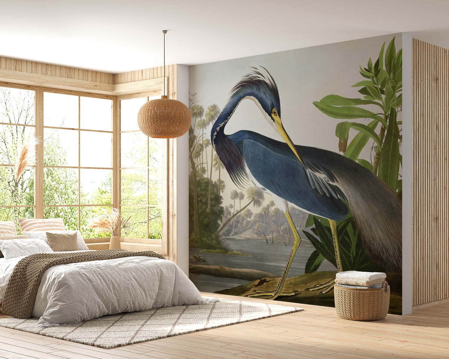 Blue Heron Wallpaper Murals - Giffywalls