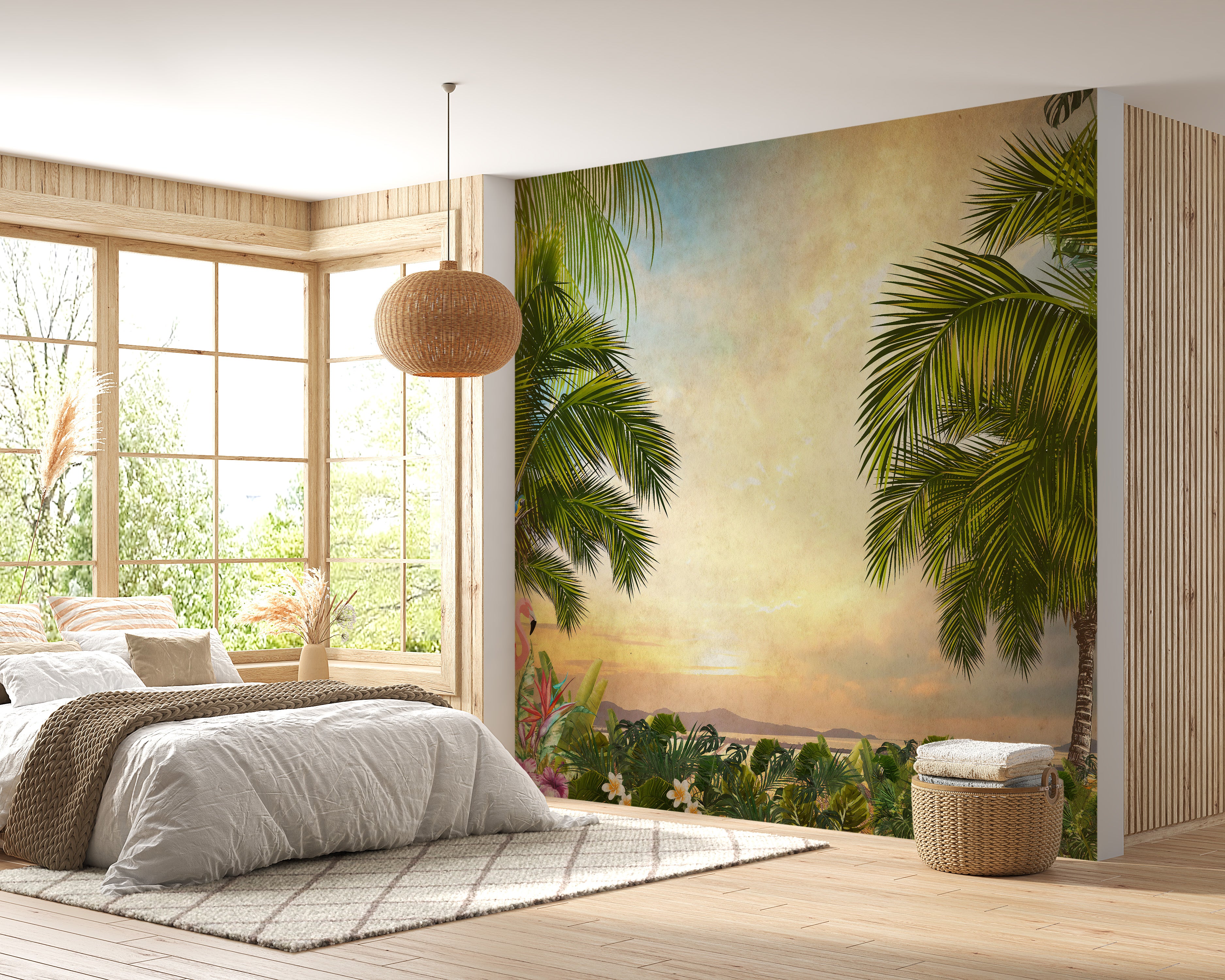 Lavish Sunset Wallpaper Murals - Giffywalls