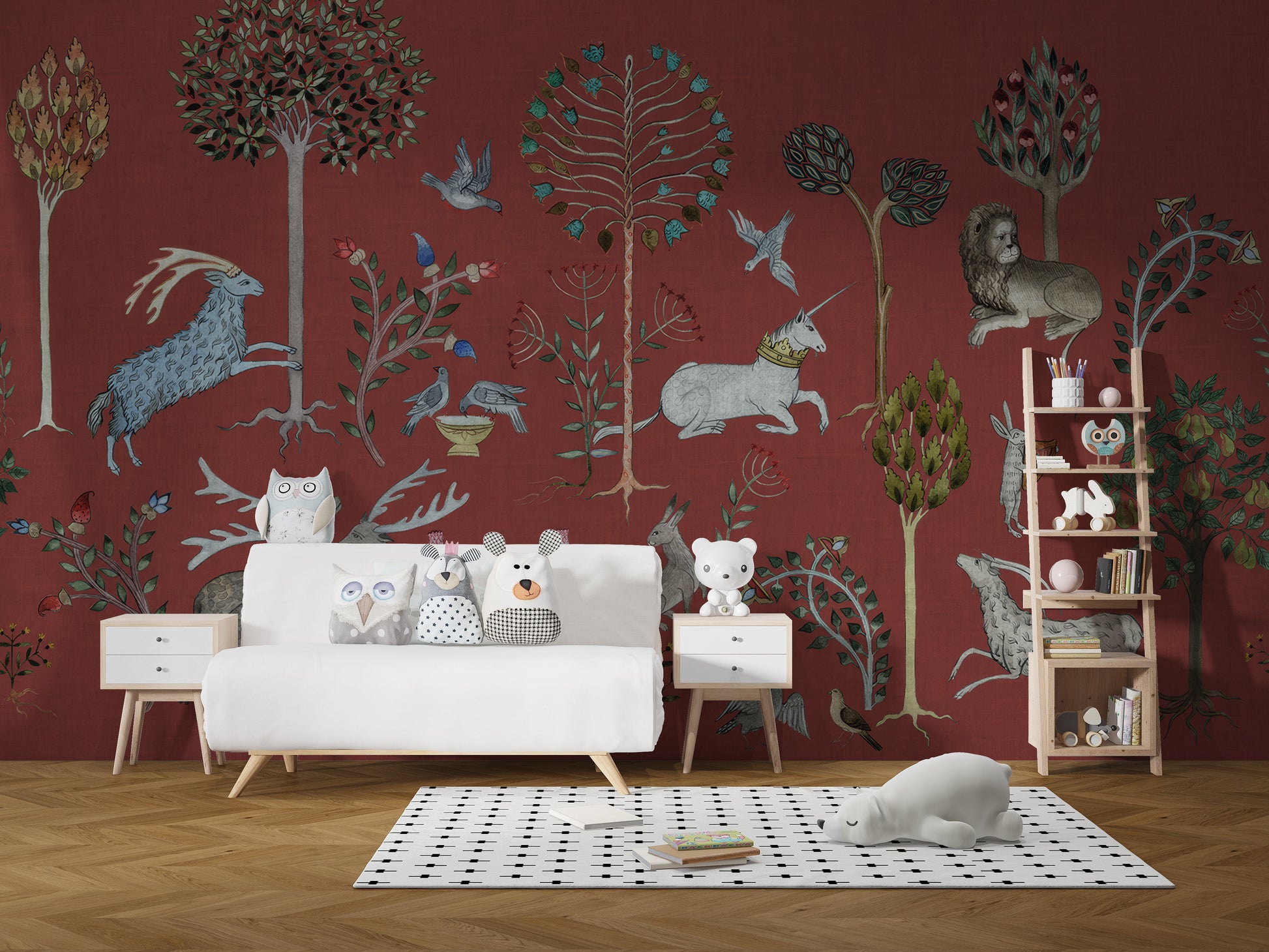 Mythical creatures arbor wallpaper for living rooms