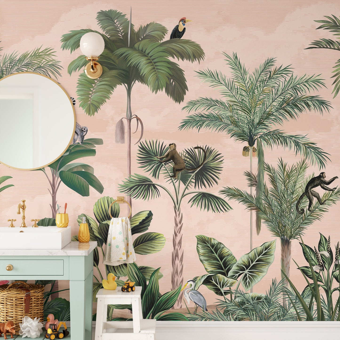 Jungle Rhapsody Wall Mural