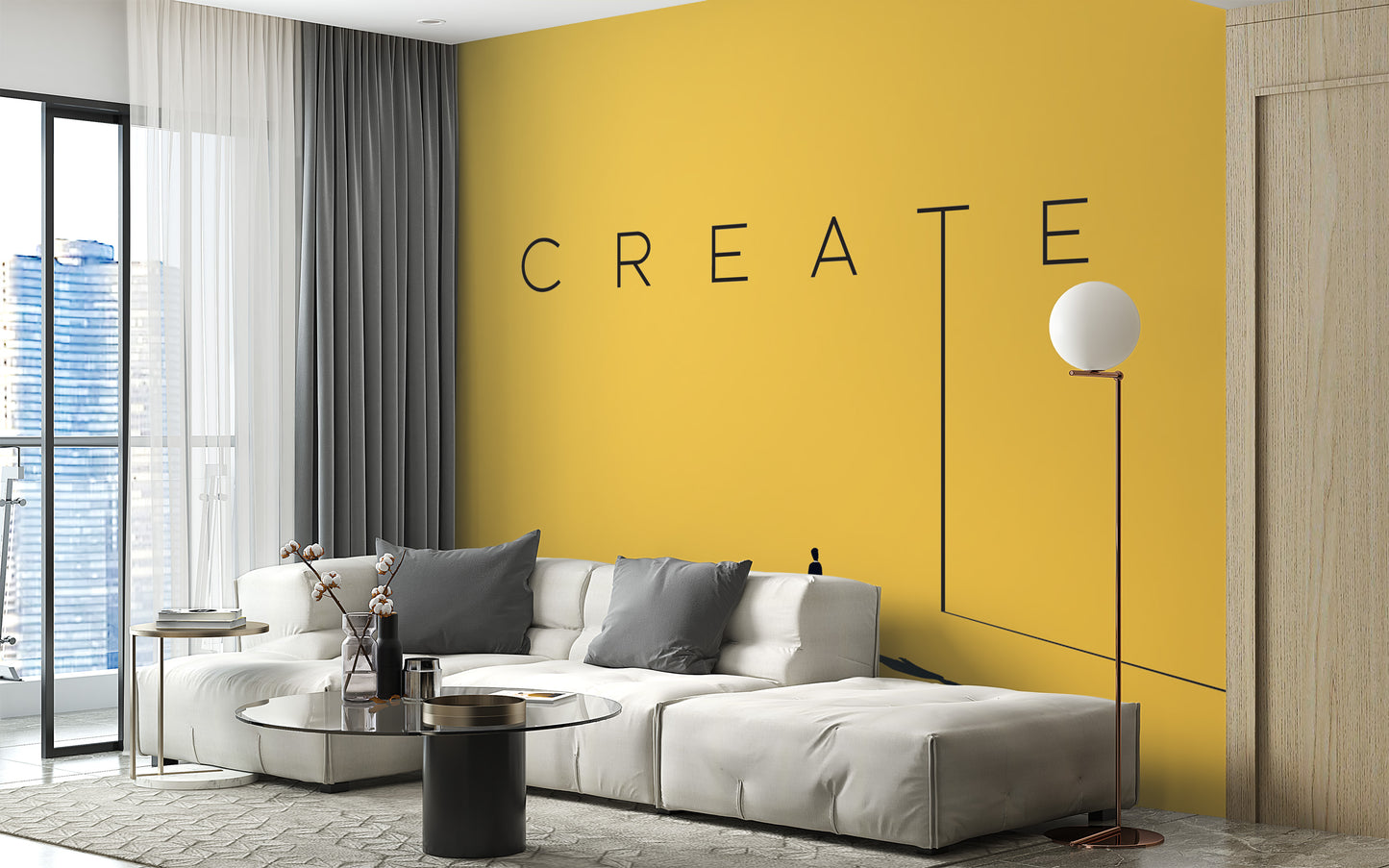 Creative Vision Wall Mural