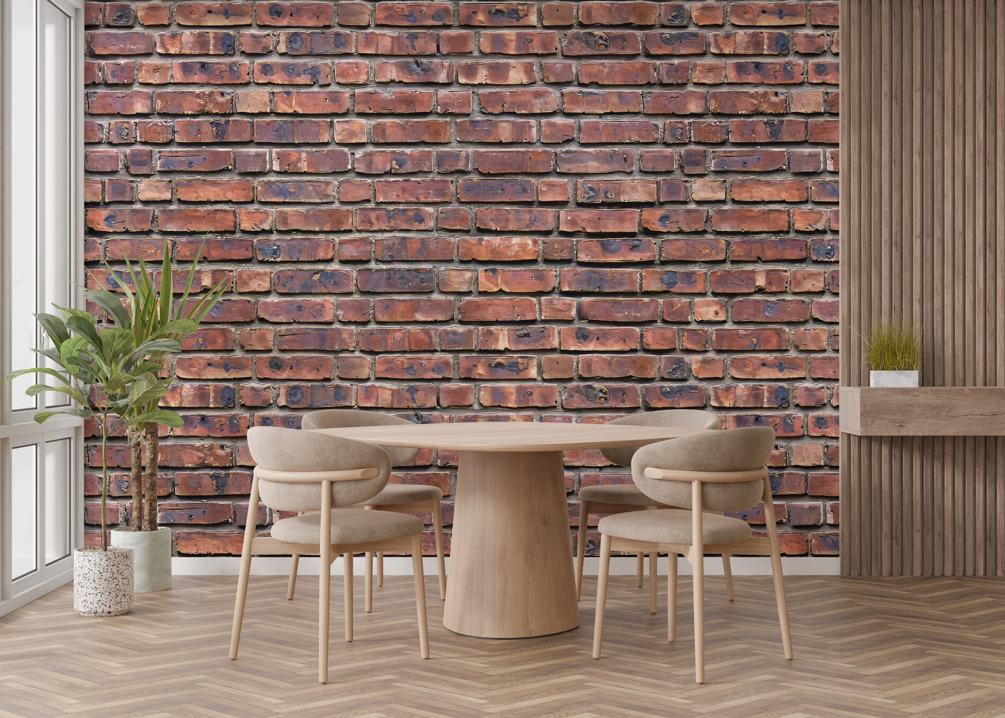 Heritage Brickwork Wallpaper