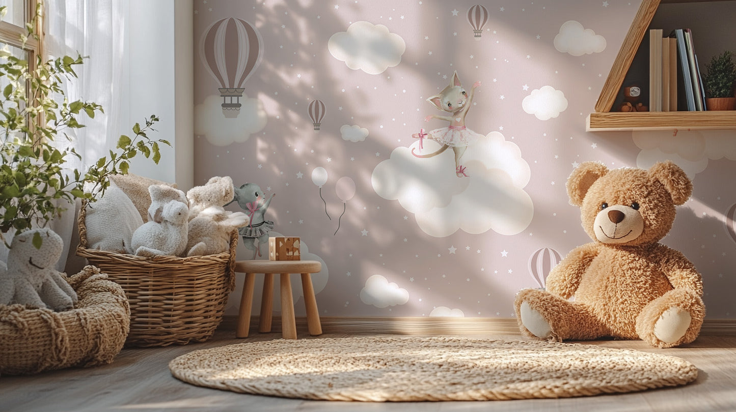 Enchanted Clouds Wall Mural