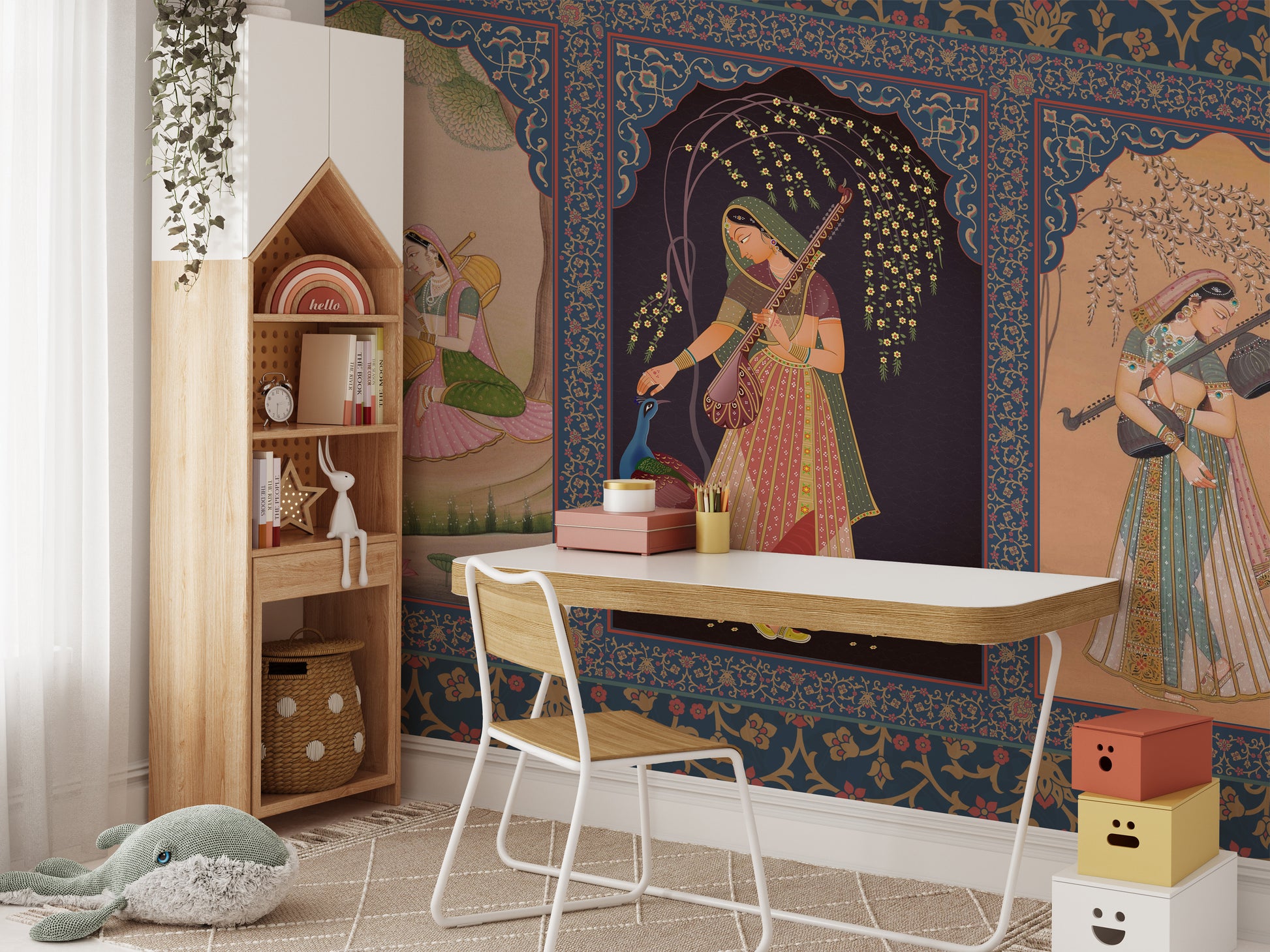 Celebrate heritage with a historic Indian princess wallpaper