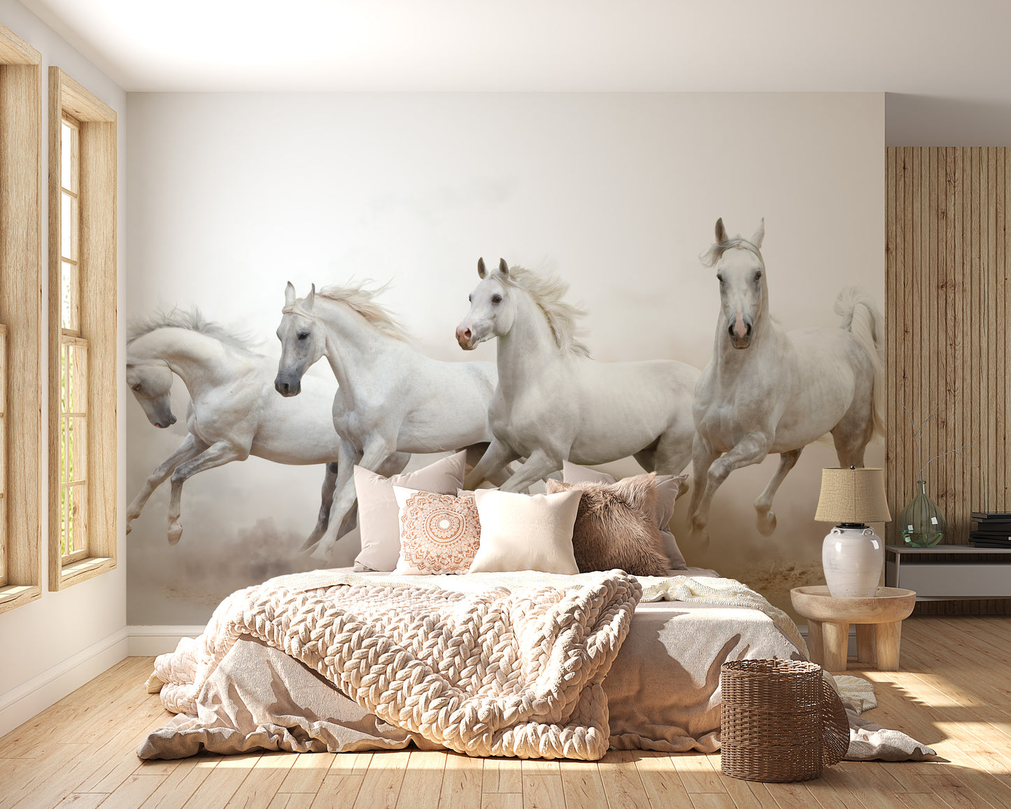 Running Horses Wallpaper Murals