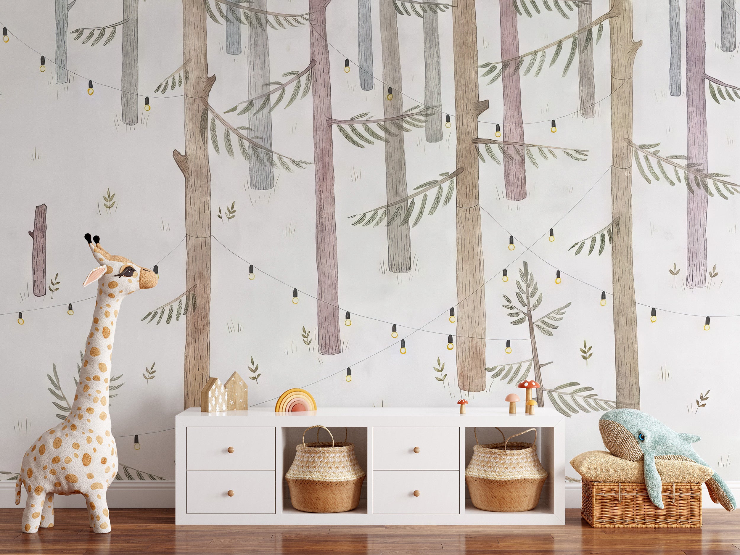 Fairy Tale Woodland Wallpaper Mural