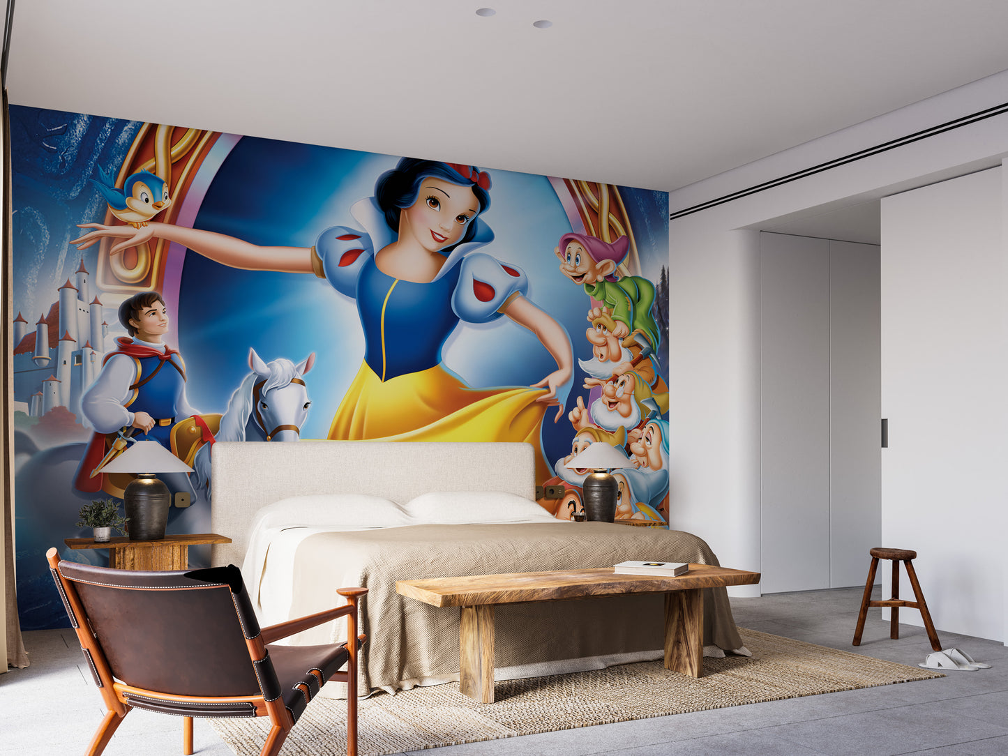 Snow White Adventure Wall Mural