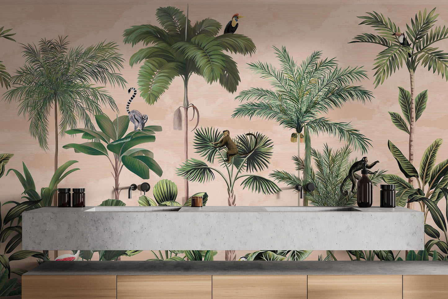 Jungle Rhapsody Wall Mural