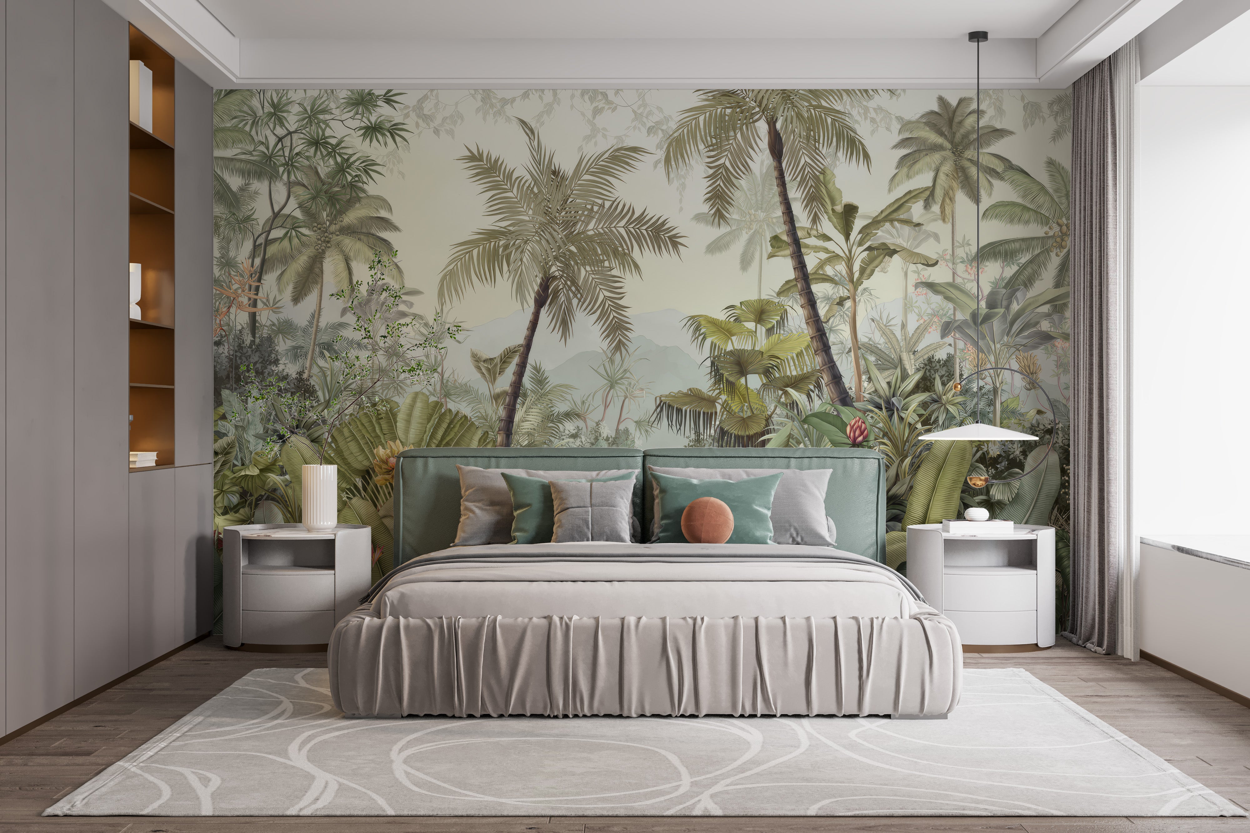 Lush Green Forest Wallpaper Murals