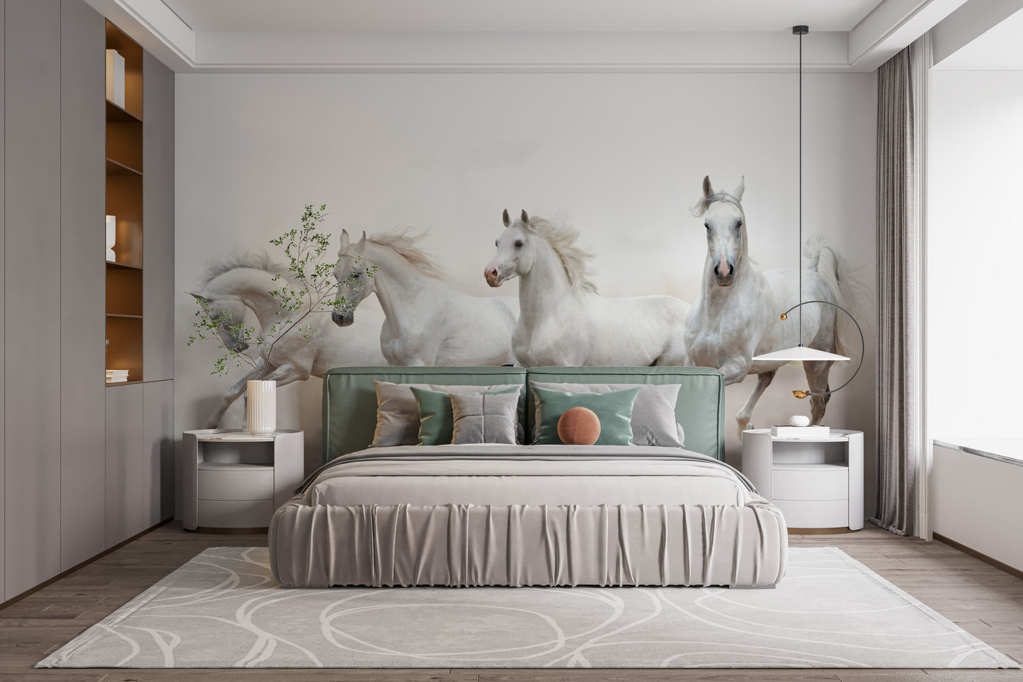 Running Horses Wallpaper Murals