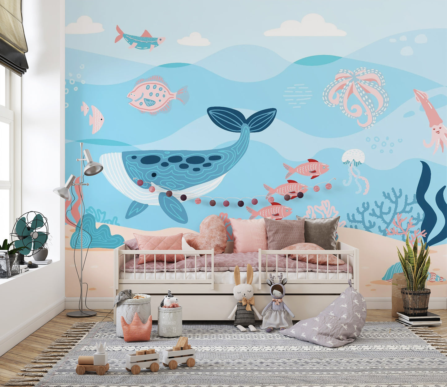 Underwater Fish Wallpaper Mural