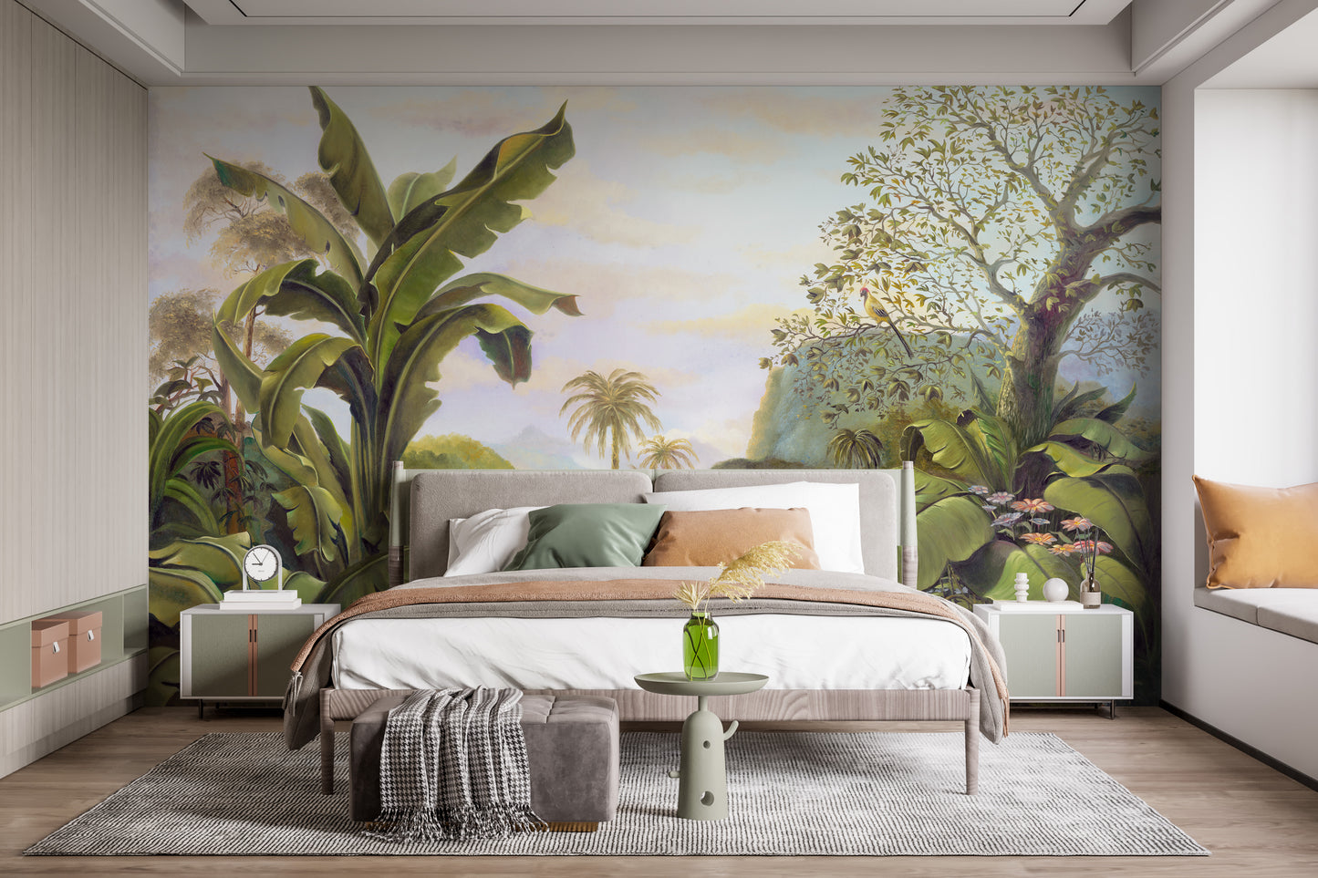 Medieval Rainforest Wallpaper Murals