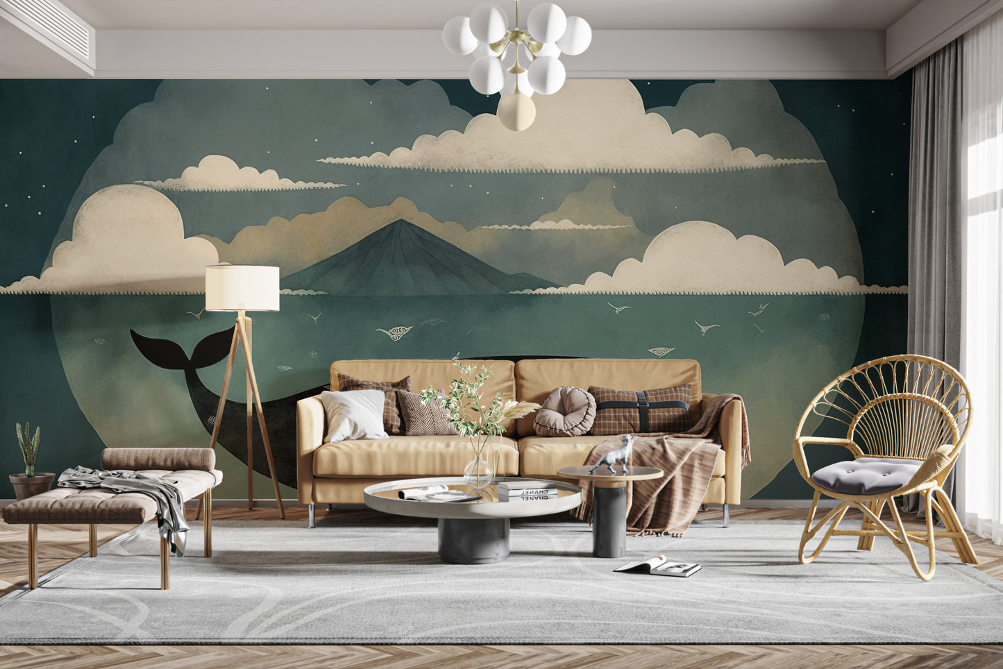 Mystical Marine Wall Mural