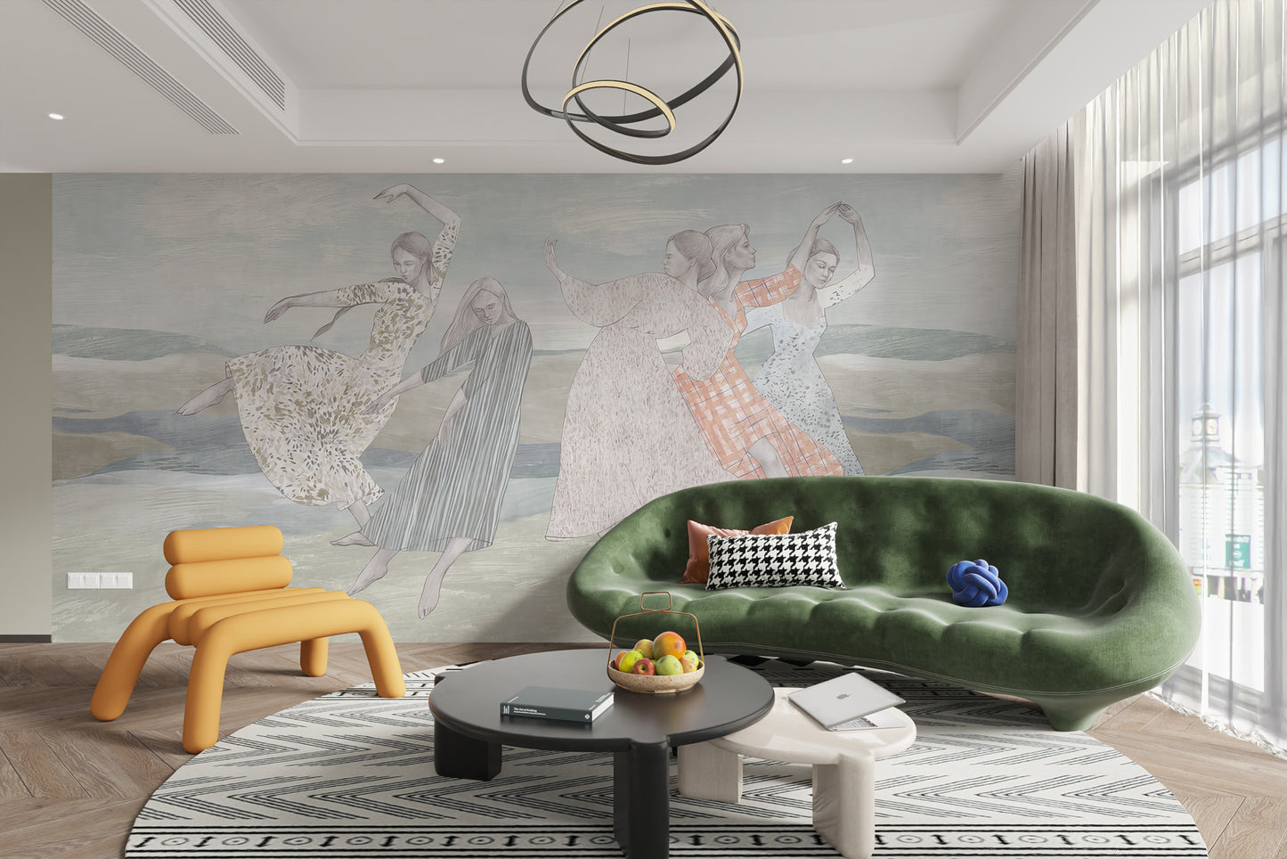 Balletic Bliss Wall Mural