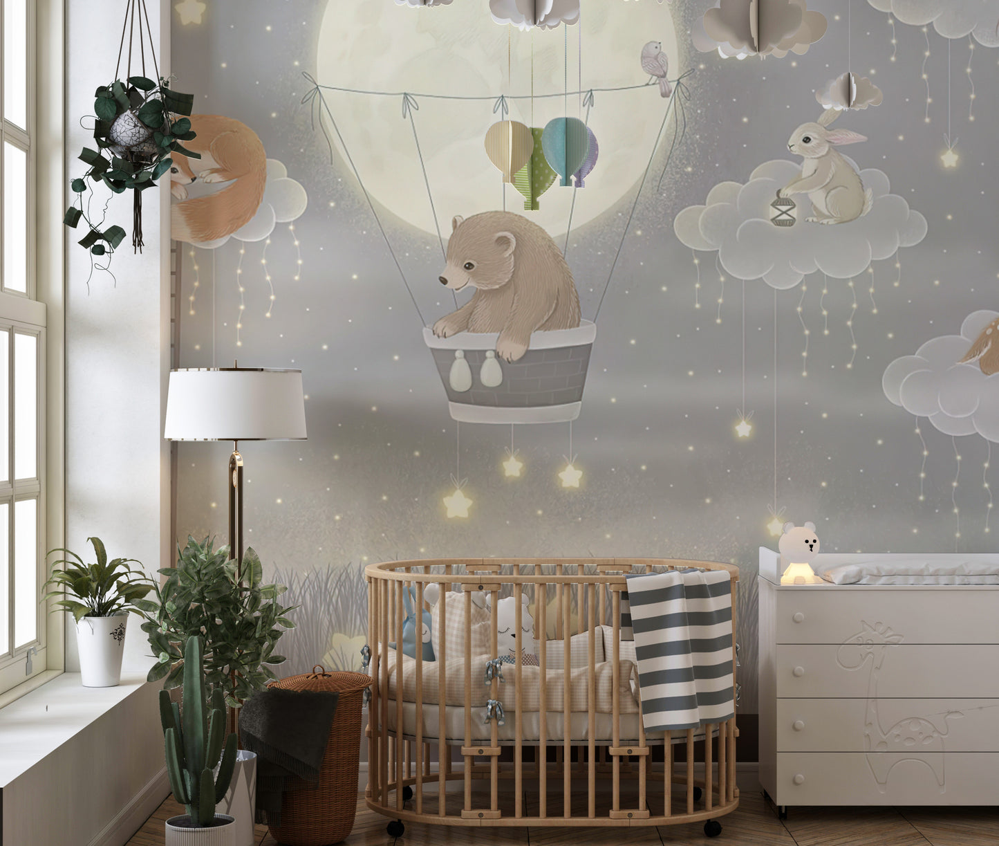 Forest Friends Accent Wall Mural
