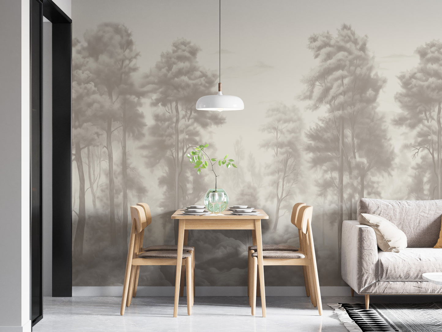 Towering Palm Wallpaper Murals