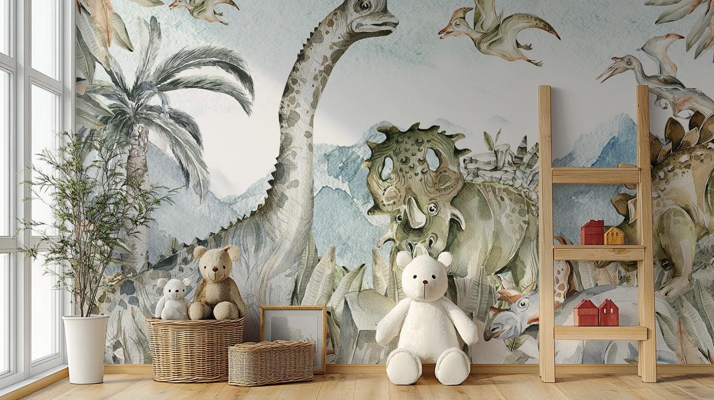 Gigantic Guardians The Dinosaur wallpaper for walls