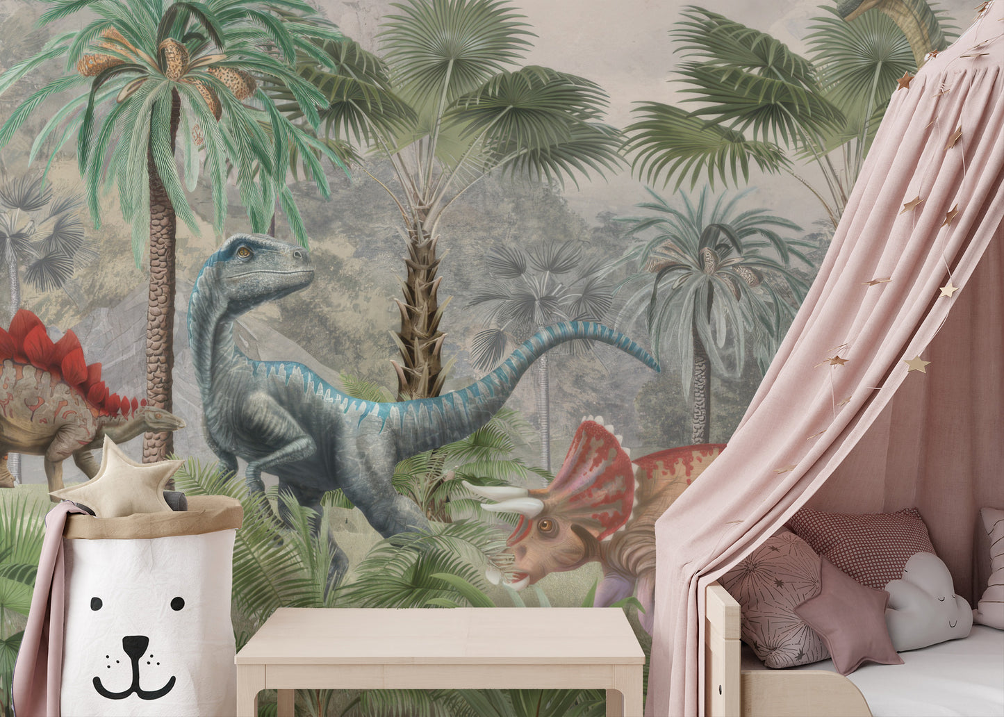 Mesozoic Mingle Wall Mural